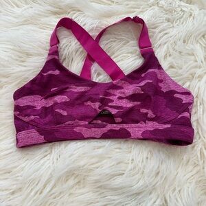 Bombshell Sportswear Pink Army Camo Sports Bra And Leggings (SET)